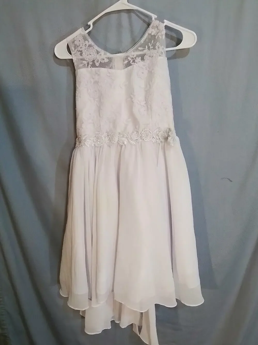 Joy Kids White  party / communion / flower girl dress